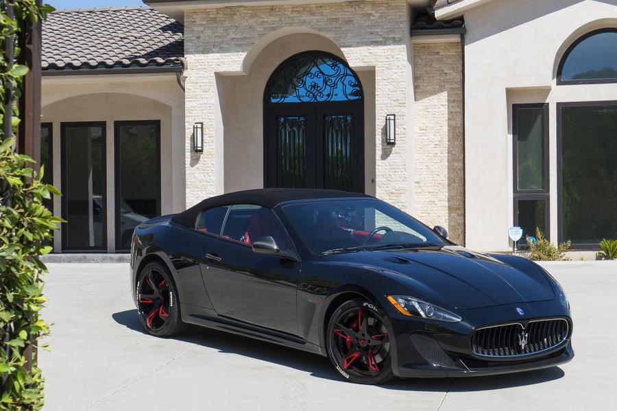  Maserati GranCabrio on Forgiato Wheels (COPIATO-ECX) 2016 года  (фото 2 из 8)
